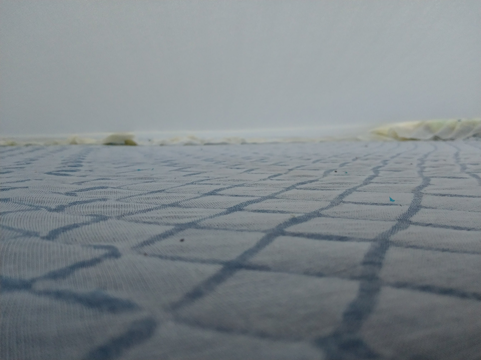 Photograph inside the mattress
